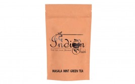 The Indian Chai Masala Mint Green Tea   Pack  100 grams
